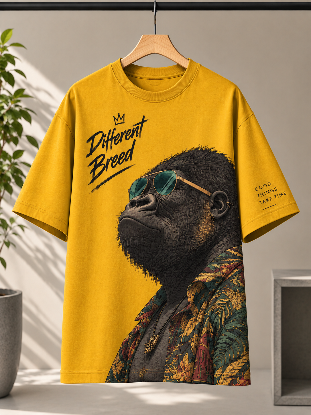 Different Breed Gorilla Oversized T-Shirt