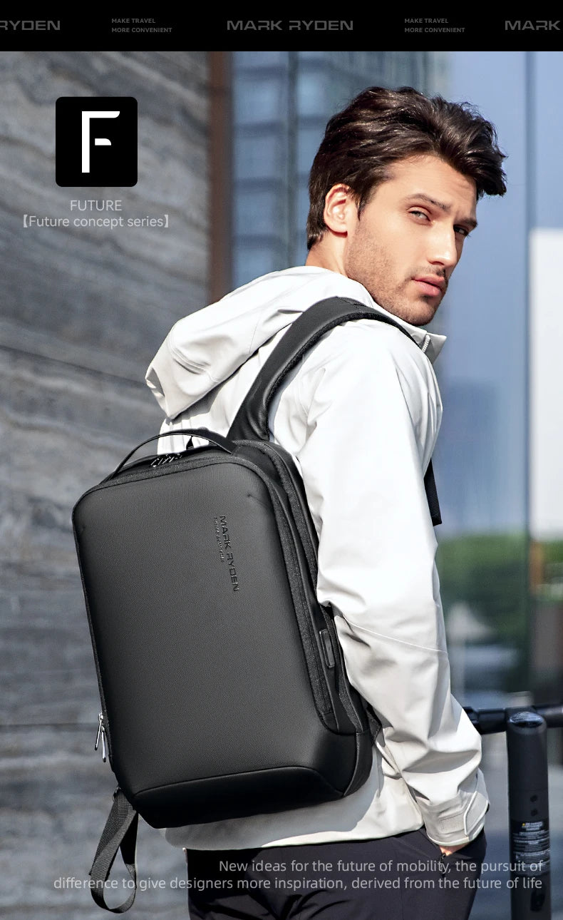 MARK RYDEN Slim Laptop Backpack for Men