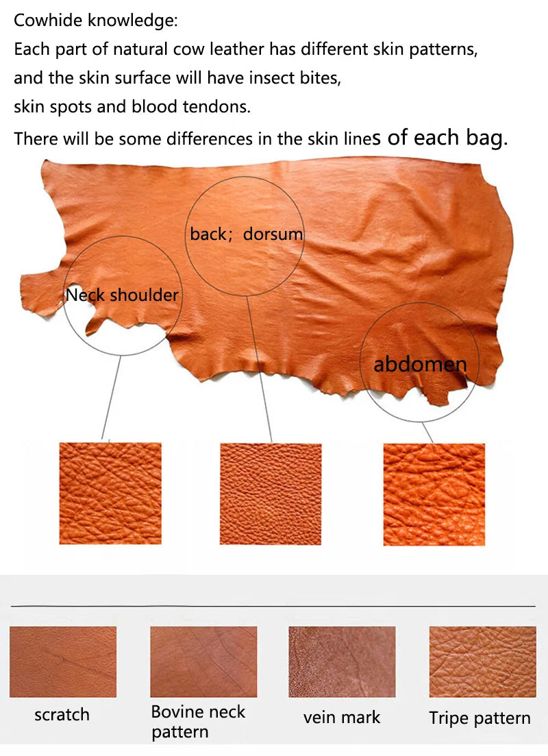 NZPJ Retro Genuine Leather Men's Backpack