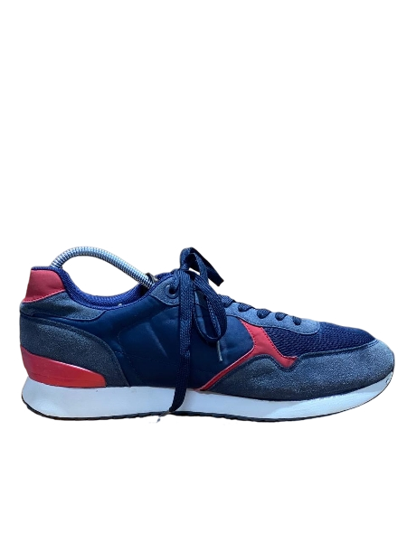 Hogan Hyperlight Low-top Suede Sneakers In Blue