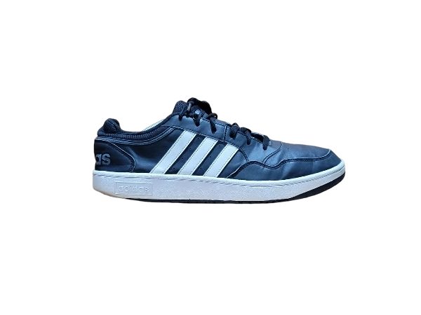 Adidas Men's Hoops 3.0 Black/White Sneakers