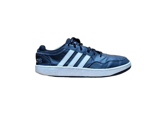 Adidas Men's Hoops 3.0 Black/White Sneakers