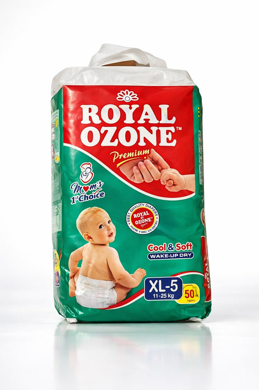 Royal Ozone XL Baby Diaper 50 pcs