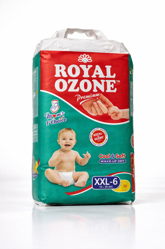 Royal Ozone XXL Baby Diaper 50Pcs