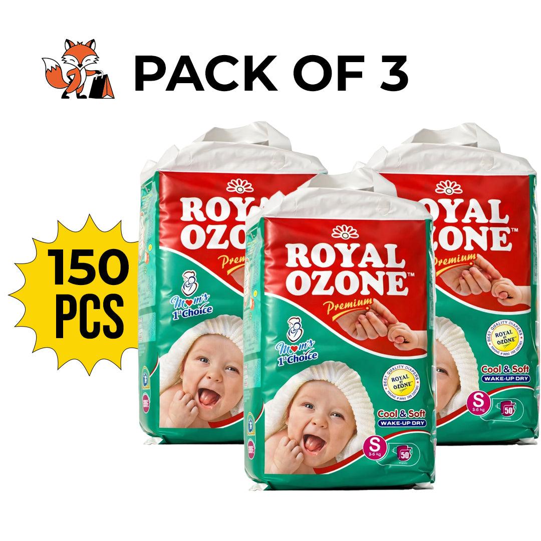 Royal Ozone Diapers (Pack of 3)