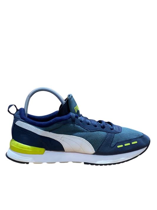 PUMA Men's R78, White White-Gray Violet Black