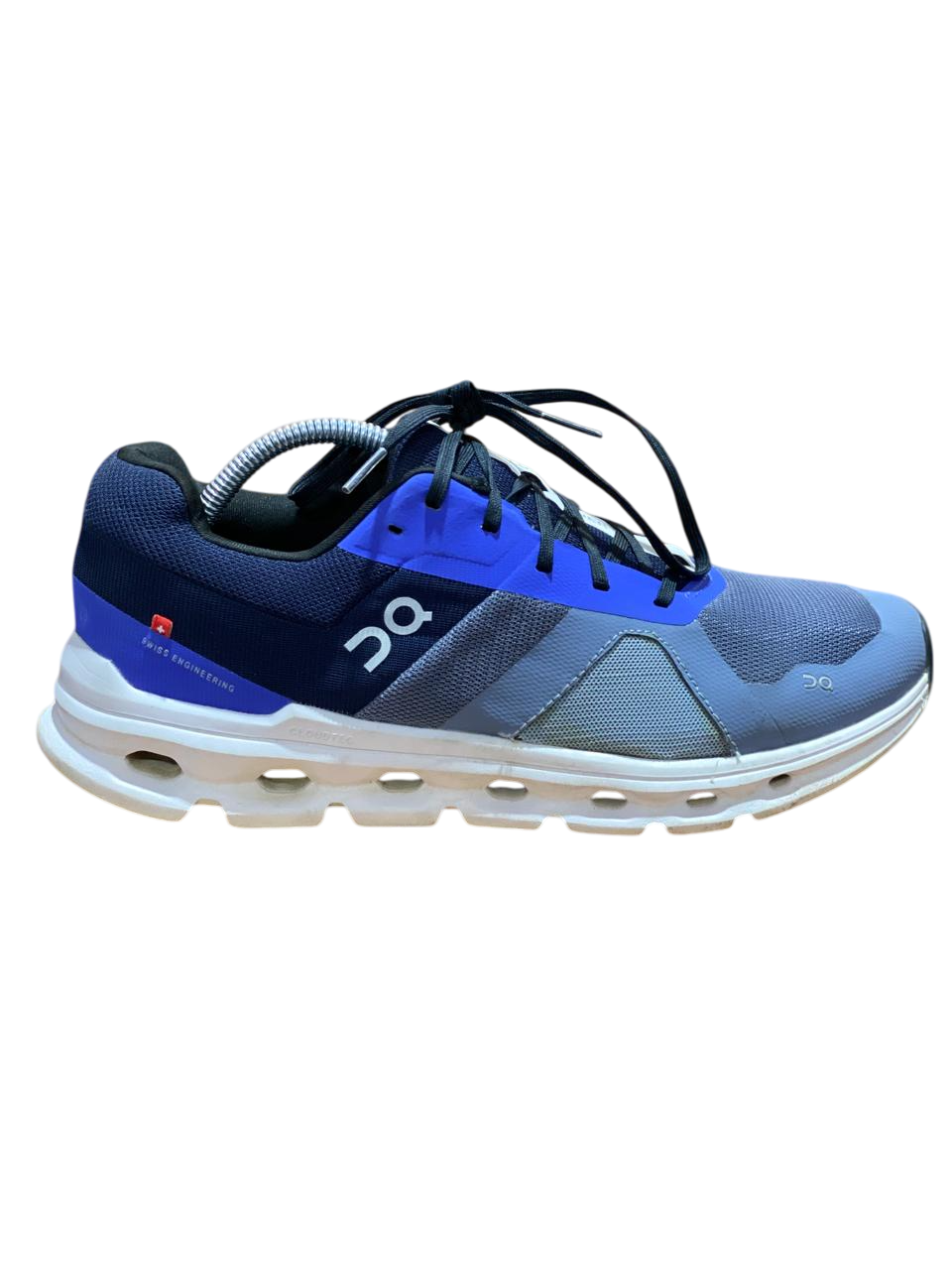 On Cloud Cloudrunner Blue Lace Up Running Shoes