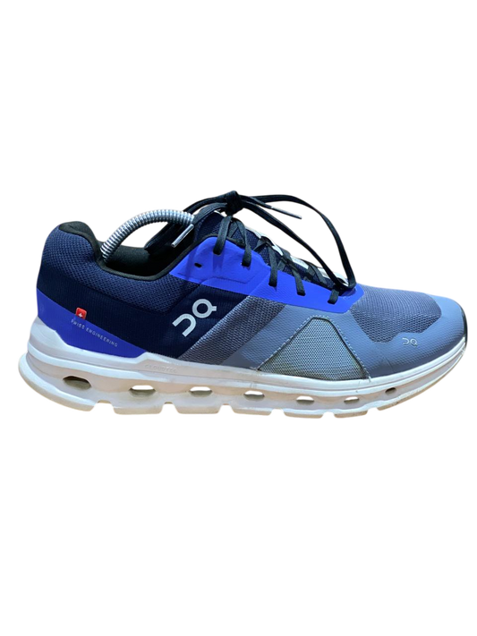 On Cloud Cloudrunner Blue Lace Up Running Shoes