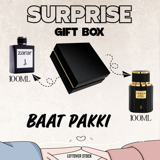 🎁 Baat Pakki – Surprise Gift Box (Pack of 2 Perfumes)