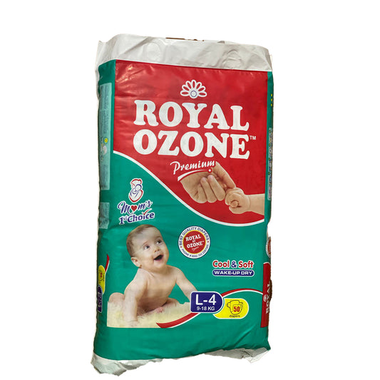 Royal Ozone Large Premium Baby Diapers –50pcs
